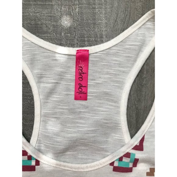 Boho Racerback Top Size Small - Picture 3 of 3